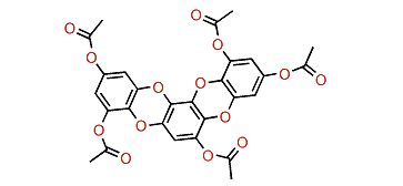 Dioxinodehydroeckol pentaacetate